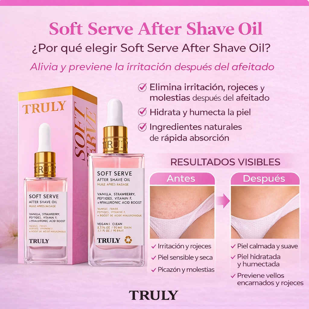 Aceite intimo Calm Glow post depilatorio