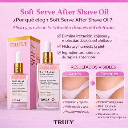 Aceite intimo Calm Glow post depilatorio