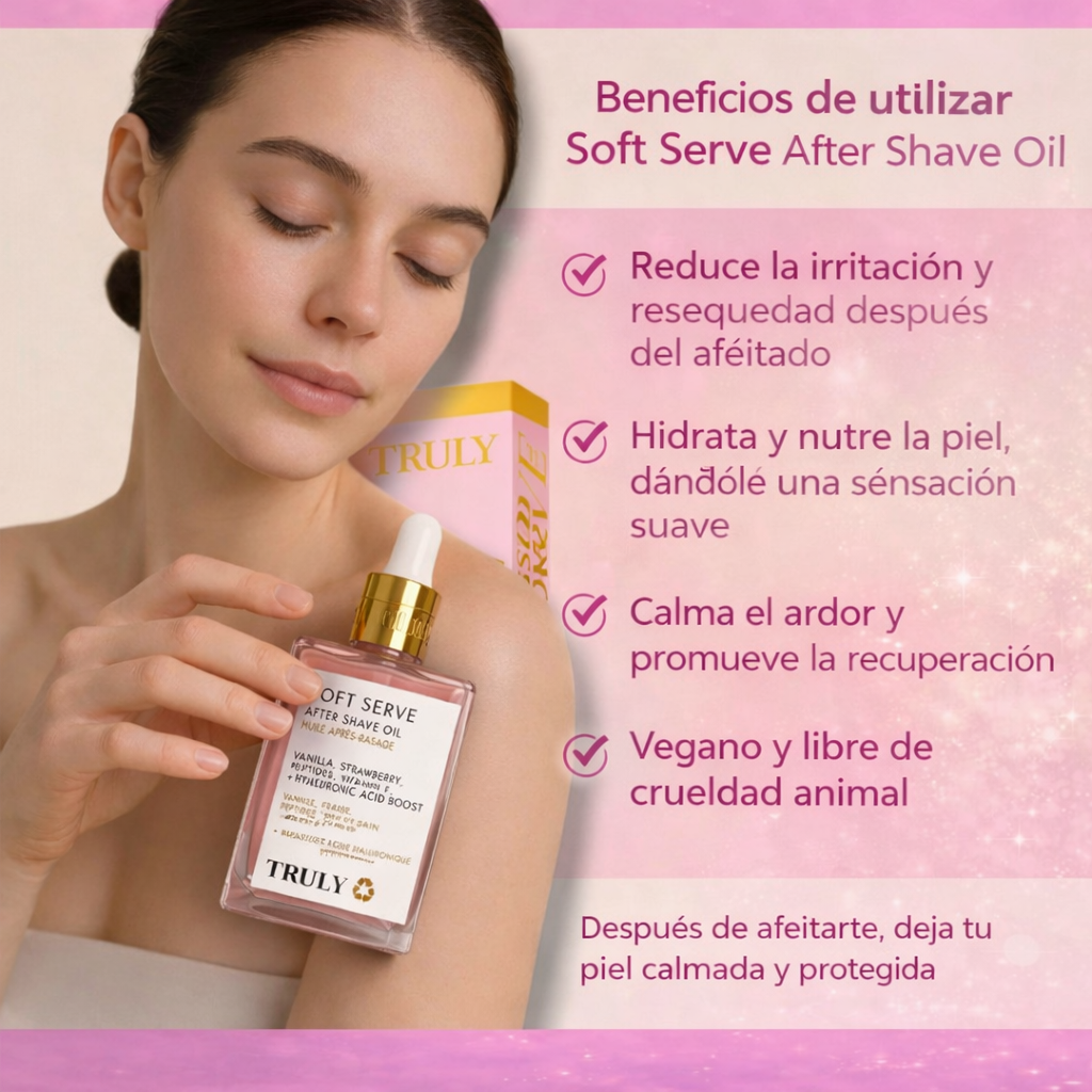 Aceite intimo Calm Glow post depilatorio
