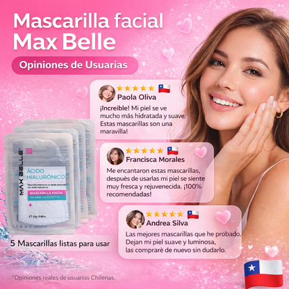 MASCARILLA FACIAL MAX BELLE X5