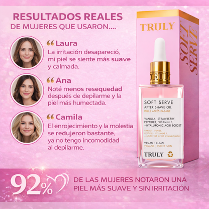 Aceite intimo Calm Glow post depilatorio